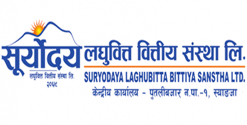 छ महिनामा सूर्योदय लघुवित्तको खुद नाफा ६ करोड ४४ लाखभन्दा बढी